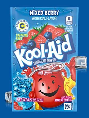 Kool-aid Unsweetened Drink Mix (12 Pack) Mixed Berry