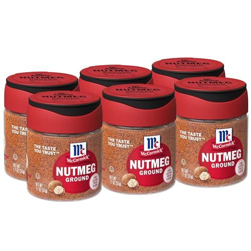 McCormick Ground Nutmeg, 1.1 oz (Pack of 6)