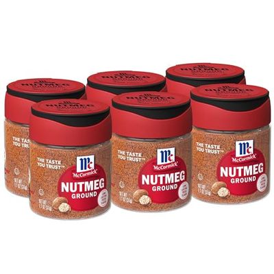 McCormick Ground Nutmeg, 1.1 oz (Pack of 6)