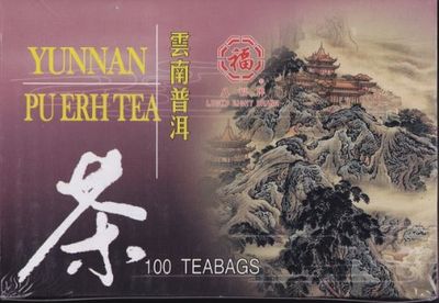 1 X Yunnan Pu Erh Tea (100 Tea Bags)