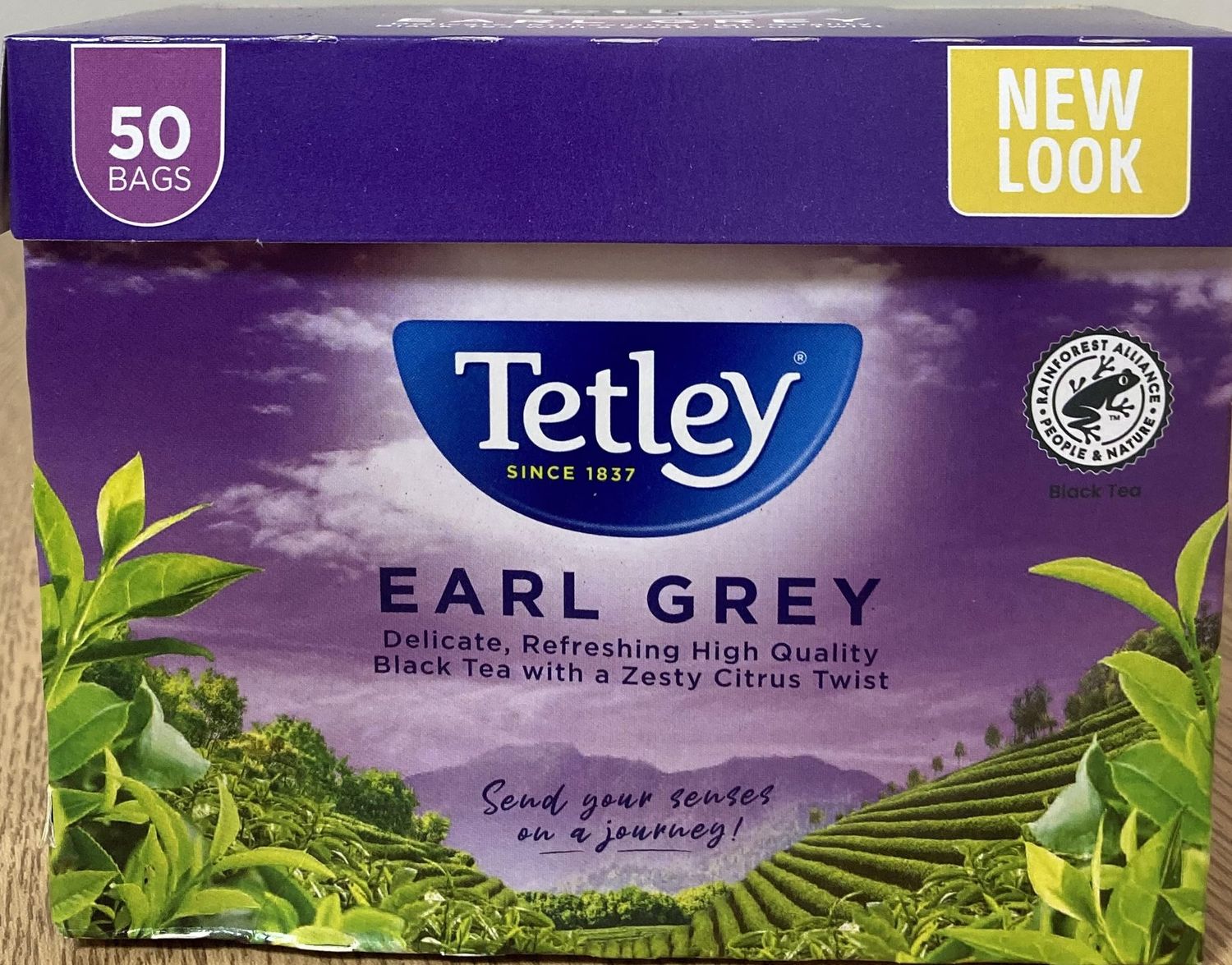 Tetley - Earl Grey 50 Bags - 125g