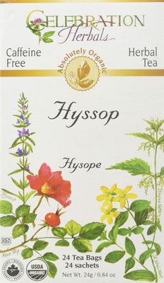 Celebration Herbals Hyssop 24 Count