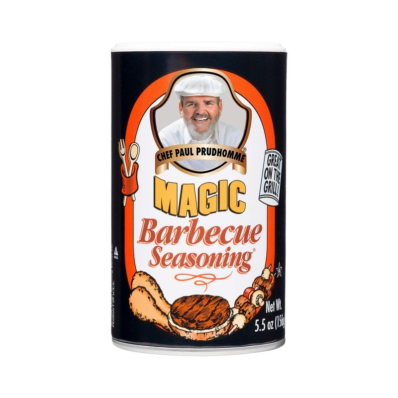 Chef Paul Prudhomme&#39;s Magic Seasoning Blends ~ Magic Barbecue Seasoning, 5.5-Ounce Canister