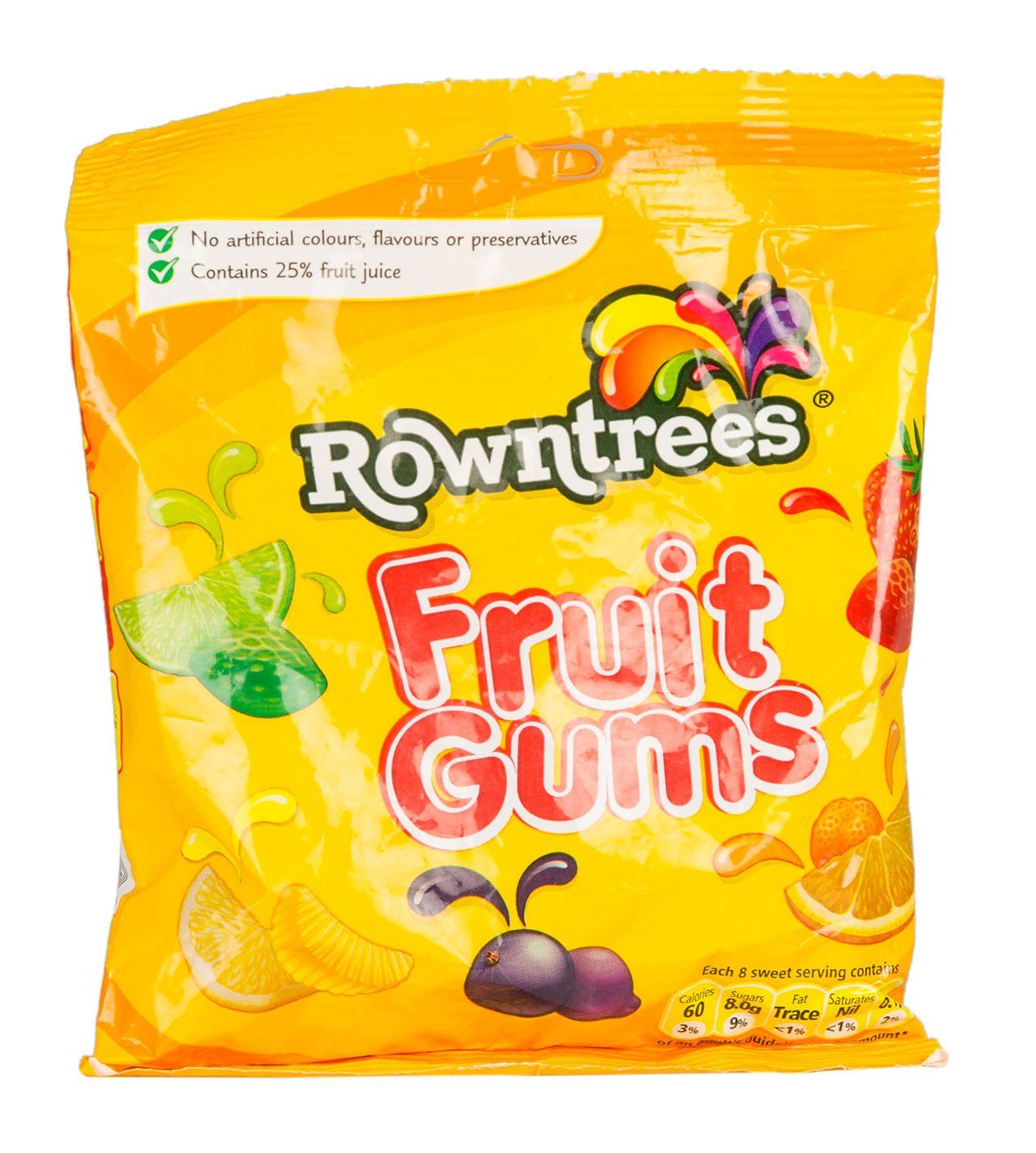 Nestle Rowntree Fruit Gums Bag 150 Gram