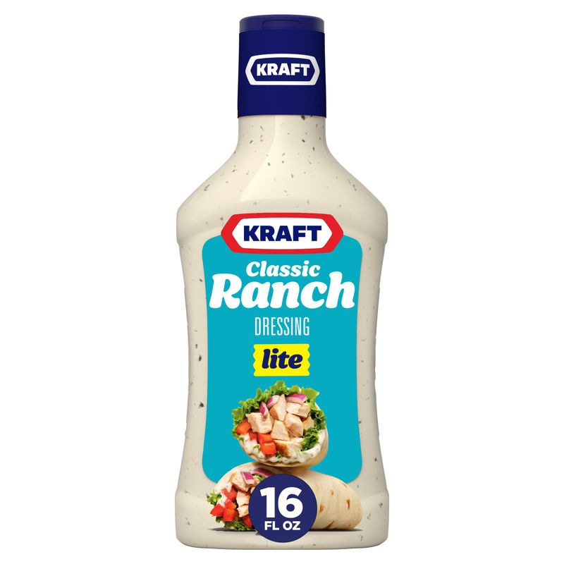 Kraft Classic Ranch Lite Salad Dressing (16 fl oz Bottle)