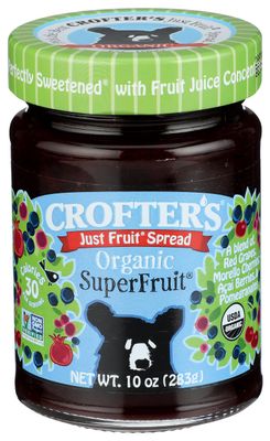 CROFTERS Organic Superfruit Spread, 10 OZ