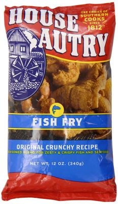 House Autry Mills Original Crunchy Fish Fry Breeder, 12 Ounce