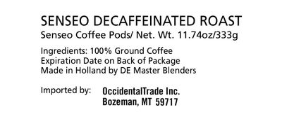 Senseo, Decaffeinated Coffee Pods - Medium Roast, No Caffeine - Rich, Aromatic, and Smooth Flavor, 96-count Pods, 2 X 48 Pack