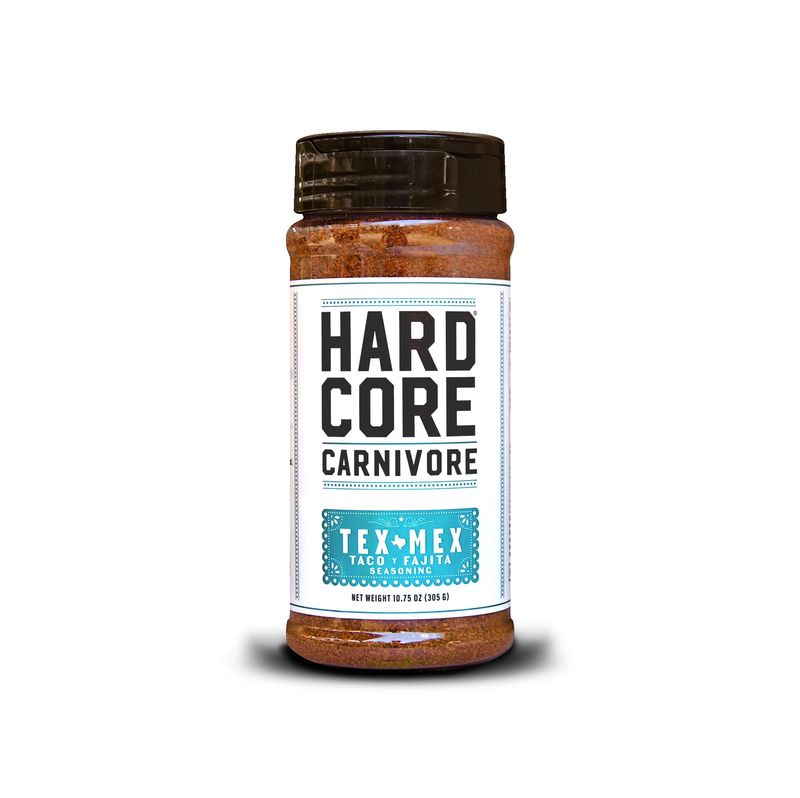 Hardcore Carnivore Tex Mex: Taco and Fajita Seasoning (Large Shaker)