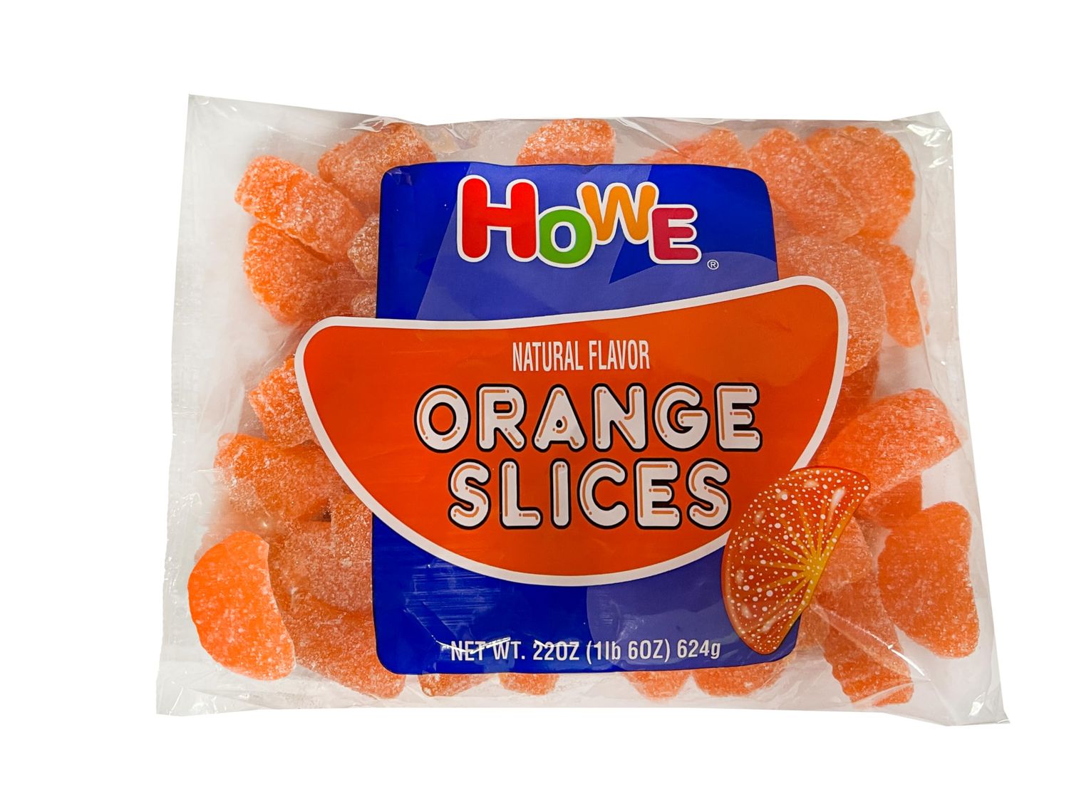 Howe Orange Slices, Chewy Candy 22 oz bag