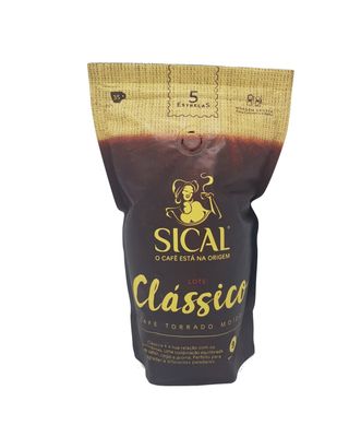 Sical Portuguese Classico Ground Coffee for Bag French Press Cafe 5 Estrelas 250g