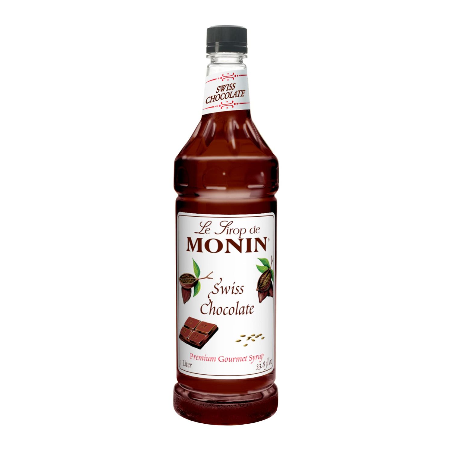 Monins Swiss Chocolate Syrup 1 Liter