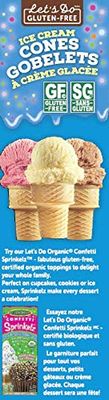 Let's Do Organic Ice Cream Cones Gluten Free Packages, 4Count