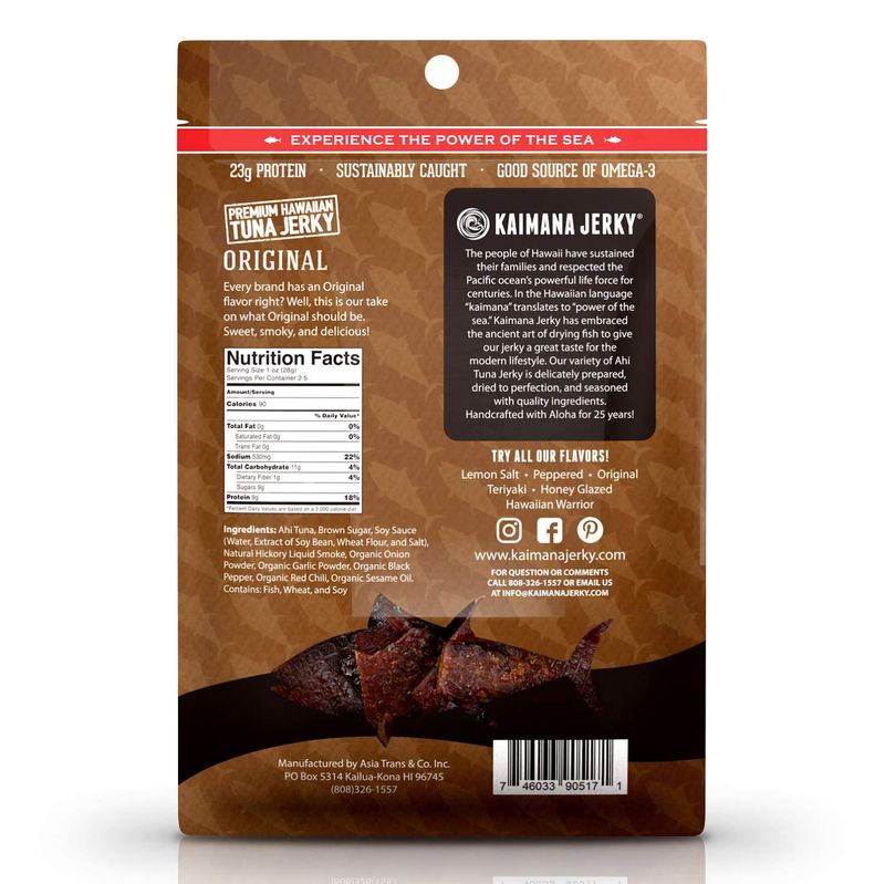 Original Ahi Tuna Jerky (3 Pack)