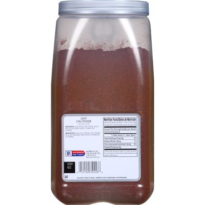 McCormick Culinary Light Chili Powder, 5.5 lb - One 5.5 Pound Container of Bulk Chili Powder for Cooking, Perfect in Tex-Mex and Mexican Cuisines