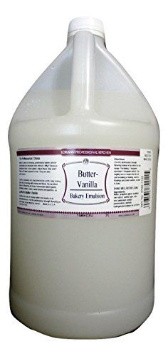 LorAnn Butter Vanilla Bakery Emulsion, 1 Gallon