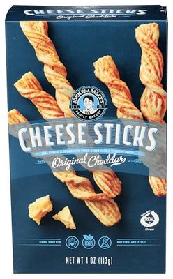 JOHN MACYS Cheesesticks Original Cheddar, 4 OZ