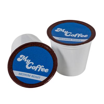 Coffee Pods MyCoffee - Organic, Specialty Grade, 100% Arabica, Non-GMO Coffee [Medium Roast, 30 Ct Single Serve Pods]