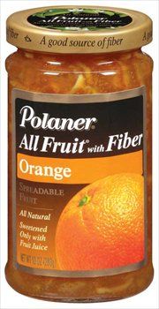 Polaner All Fruit with Fiber Orange Spreadable Fruit 10 oz