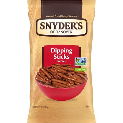 Snyder&#39;s of Hanover, Pretzel Dipping Sticks, 12 Oz Bag