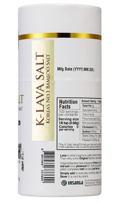 K-LAVA SALT-Korea's No.1 Bamboo Salt-Original 9x, Crystal, 2.47 Ounce