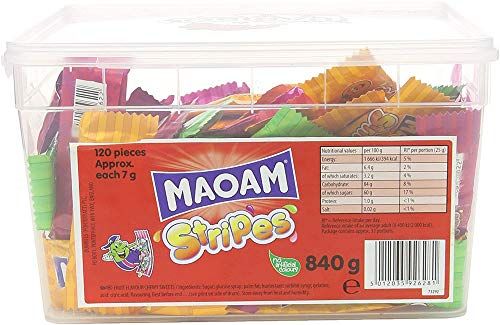 MAOAM Stripes Fruit Flavour Chew