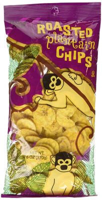Trader Joe&#39;s Roasted Plantain Chips 6oz (Pack of 6)