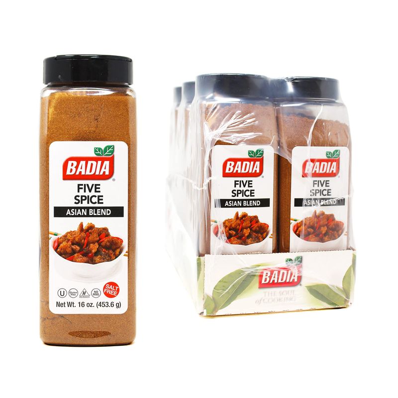 Badia Five Spice, 16 Ounce (Pack of 6)