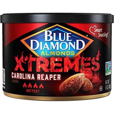 Blue Diamond XTREMES CAROLINA REAPER Almonds HOTTEST