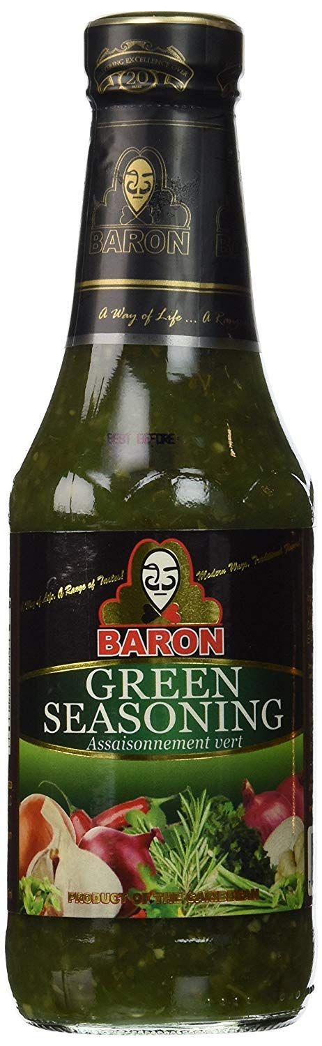 Baron Green Seasoning 14 oz ( 1btl)