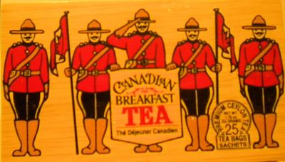 RCMP Canadian Breakfast Tea, 25 String and Tag Tea Bags