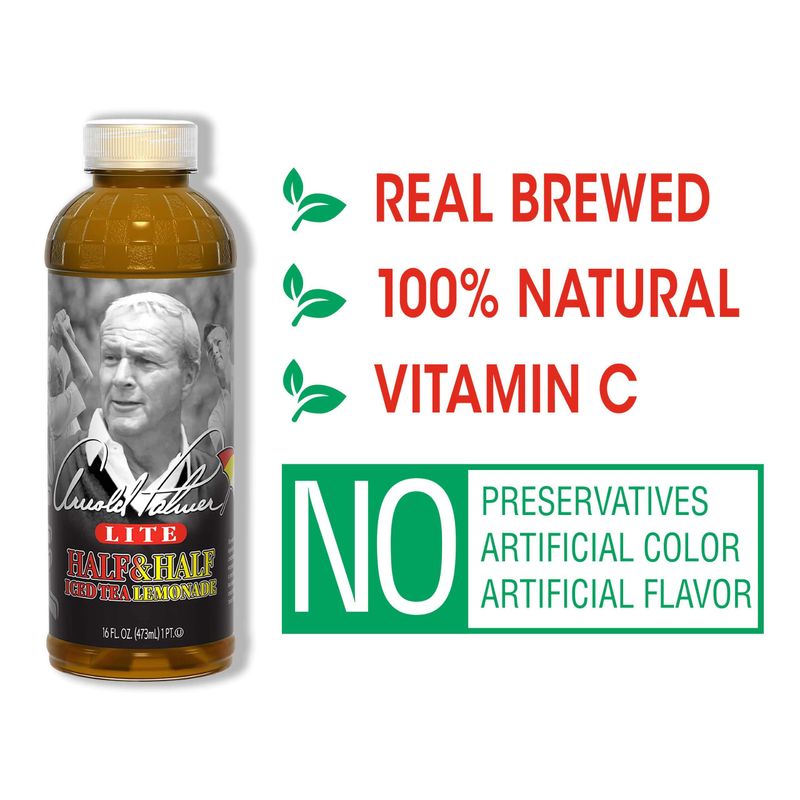 AriZona Arnold Palmer Half and Half - 16 Fl Oz (Pack of 12)