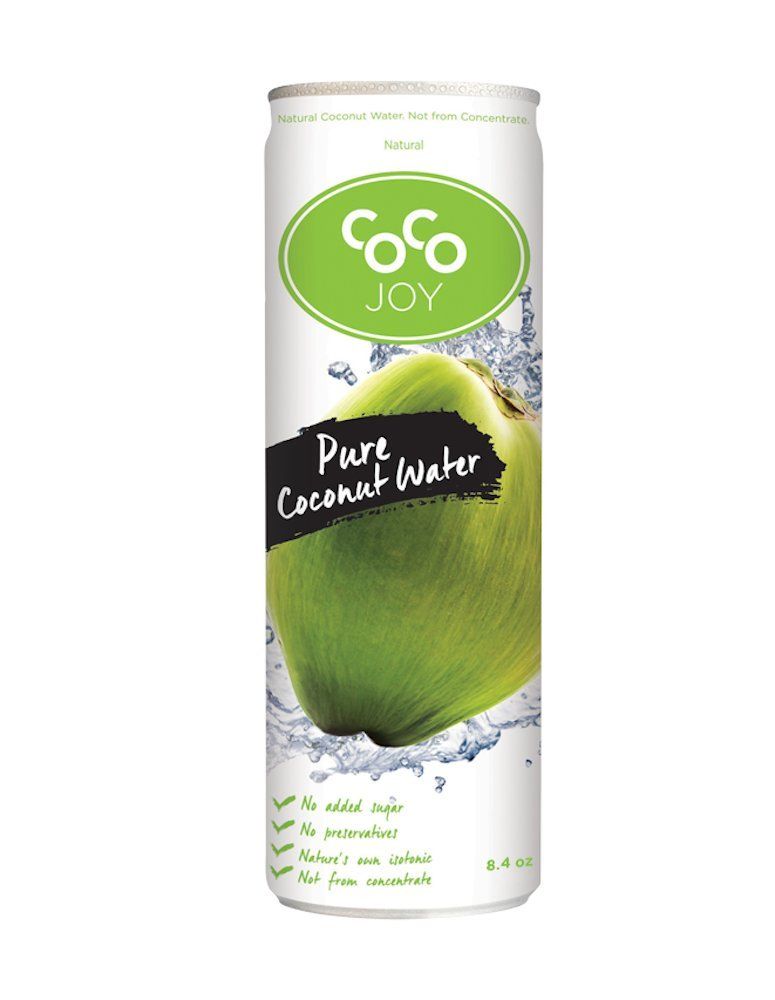 Coco Joy Coconut Water Can, 8.3 Ounce (Pack of 12)
