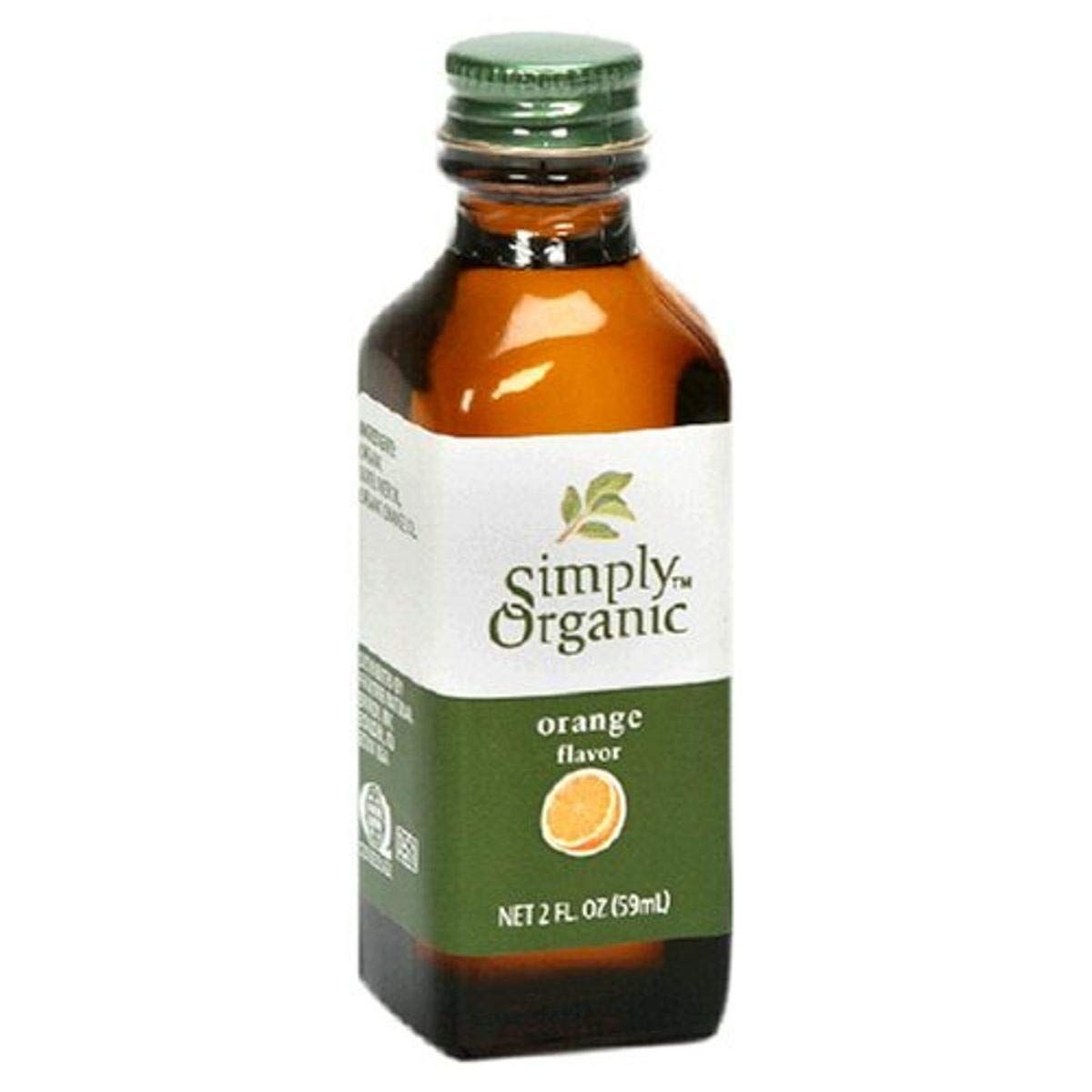 Simply Organic Orange Flavor, Certified Organic | 2 oz | Pack of 6