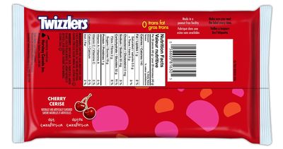 Twizzlers Nibs Cherry Flavored (400g / 14oz per pack)