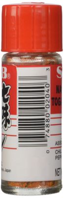 S&amp;B Shichimi Seven Spice Chili Pepper, 0.52 Ounce (Pack of 10)