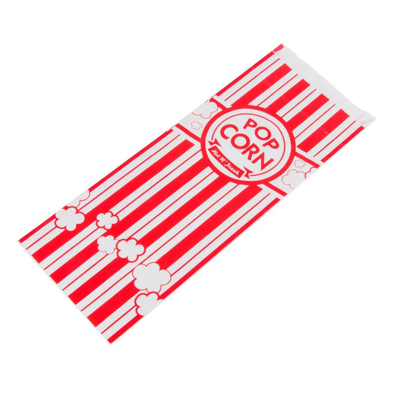 Concession Essentials CE Popcorn Bags-500 Popcorn Bags, 1 oz. (Pack of 500), 2 Height, 3 Width, 8 Length (Pack of 500)