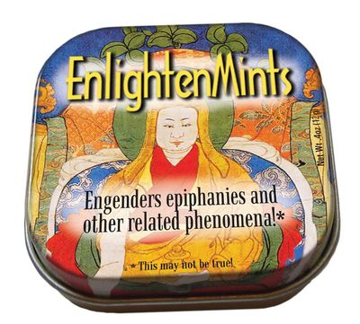 The Unemployed Philosophers Guild EnlightenMints Breath Mints - 1 Tin, Net Wt .4oz (12g)