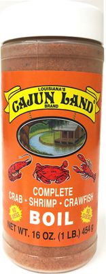Cajun Land Complete Crab Shrimp Crawfish Boil 1 Pound