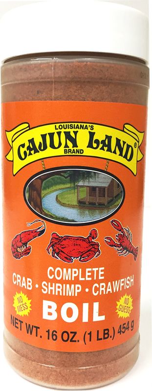 Cajun Land Complete Crab Shrimp Crawfish Boil 1 Pound