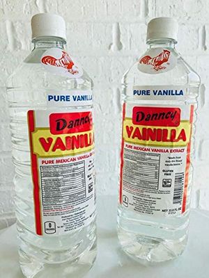 Danncy Vanilla - Clear Pure Vanilla - 33oz - 2 pack