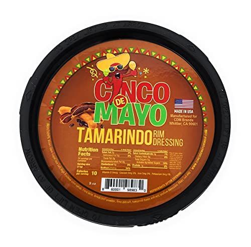 Cinco de Mayo Tamarindo Rim Dip Cocktail Rim Dressing (1 x 7.6 oz. Container) Tamarindo 7.6 oz. 1 Pack
