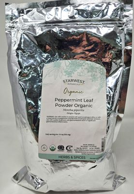 Organic Peppermint Leaf Powder - 1LB