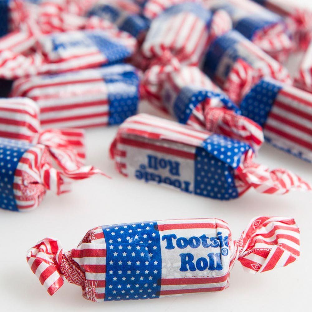 Patriotic Tootsie Rolls by Century Novelty