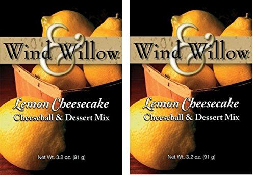 Wind &amp; Willow Sweet Cheeseball and Dessert Mix - 3.5 Oz. (2-pack) (Lemon Cheesecake)