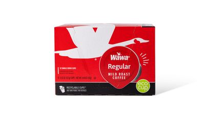 Wawa Regular Mild Roast Single Cup Coffee Pods, 1 Box (12 Count)
