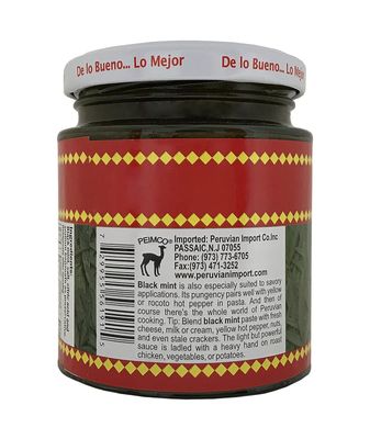 Inca's Food Huacatay - Black Mint Paste - 7.5 Oz.