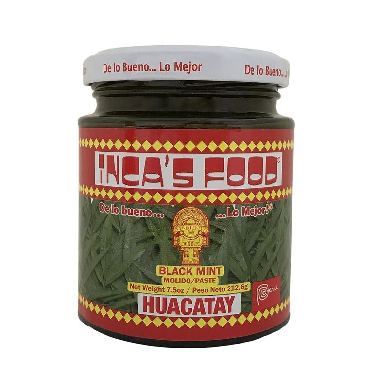 Inca&#39;s Food Huacatay - Black Mint Paste - 7.5 Oz.