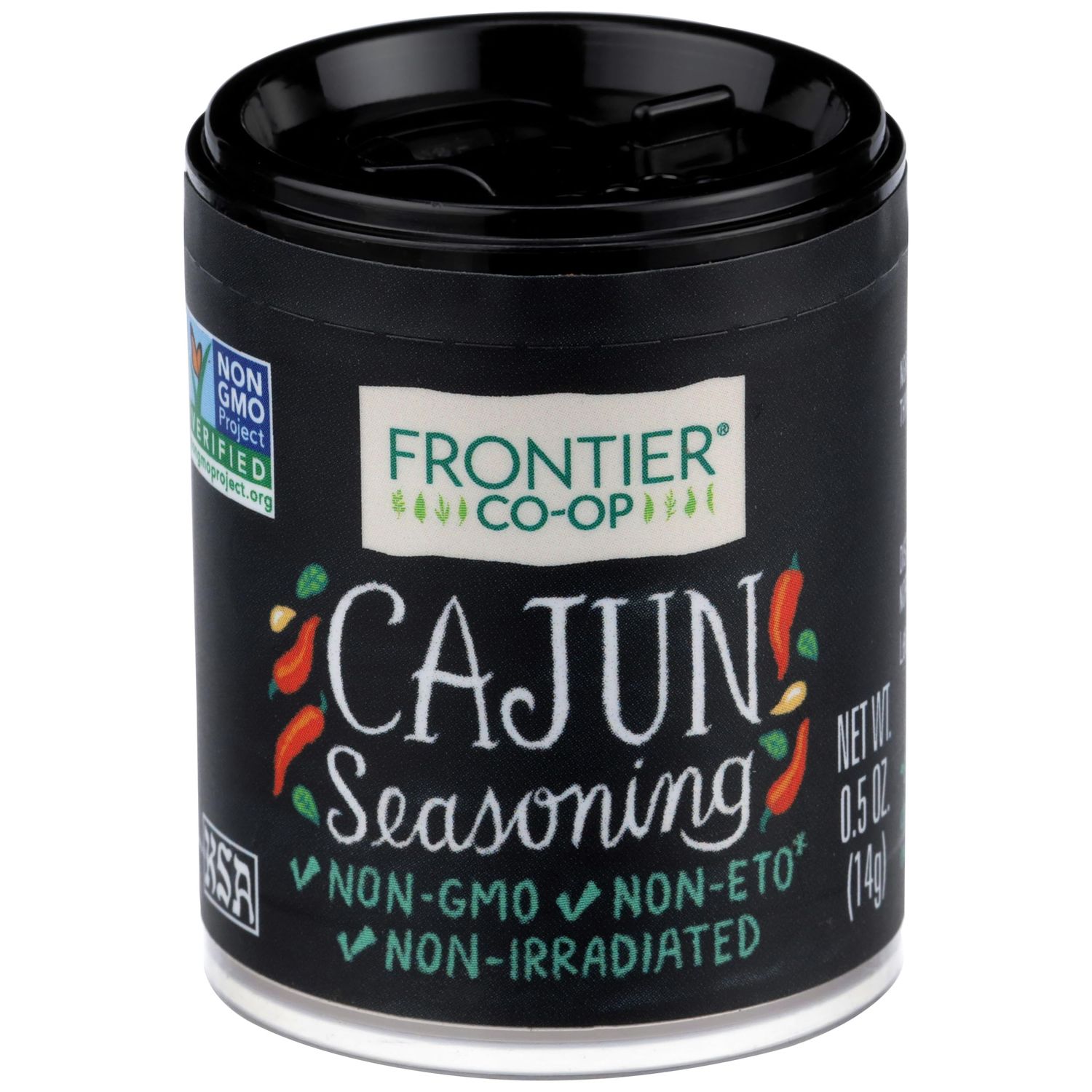 FRONTIER Cajun Seasoning, 0.5 OZ