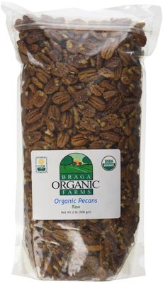 Braga Organic Farms 2 Lb Organic Raw Pecans